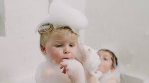 Watch the video explanation about bathing your newborn online, article, story, explanation, suggestion, youtube. Baby And Sister Bath Stock Video Footage 4k And Hd Video Clips Shutterstock