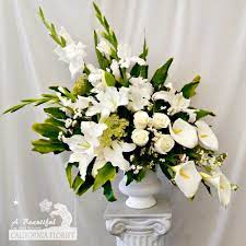 Birthday, love and romance, sympathy, get well, congratulations Sympathy In White In Long Beach Ca A Beautiful California Florist