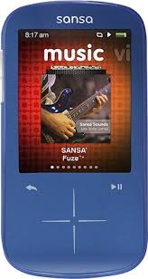 Unlock your iphone and connect it to the computer. Best Buy Sandisk Sansa Fuze 4gb Mp3 Player Blue Sdmx20r 004gb A57b