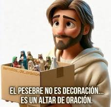 No solo se trata de decorar, sino también hay que ORAR 🙏