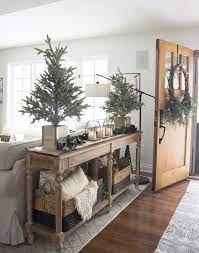 Simple Christmas Entryway Decor Christmas Entryway Entryway Decor Farm House Living Room
