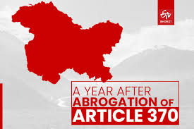 Abrogation of article 370 and 35a. Post Abrogation Of Article 370 Jammu And Kashmir Has Become Lawless Lawyers