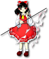 Reimu Hakurei Moegirlpedia An ice fairy often sighted around the misty lake near the scarlet devil mansion. reimu hakurei moegirlpedia