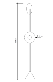 Choose from contactless same day delivery, drive up and pharmacy lamps salt lamps stick lamps swing arm lamps table lamps task lamps tiffany. Atelier Areti Disc And Sphere Floor Lamp Dopo Domani