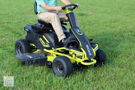 The sound you hear is a bad piston; Ryobi Rm480e Electric Riding Mower Review Powerful Eco Friendly