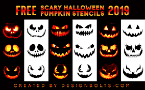 Easy halloween pumpkin carving ideas halloween pumpkin carving ideas 2020. 10 Scary Halloween Pumpkin Carving Stencils Ideas Faces Printable Patterns 2019 Designbolts