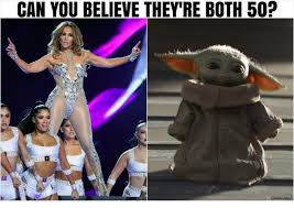 The weeknd's 2021 super bowl halftime show sends twitter into a meme frenzy. Baby Yoda For Super Bowl 2021 R Babyyoda Baby Yoda Grogu Know Your Meme