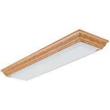 Taos 16 semi flush mount glass ceiling light lighting fixture aged dark bronze. Lithonia Lighting 2 Light Oak Fluorescent Cambridge Linear Flush Mount 11430re Oa The Home Depot