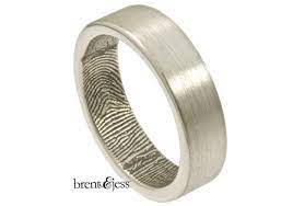 21 Badass Engagement Rings For Men Engagement Rings For Men Rings For Men Fingerprint Wedding