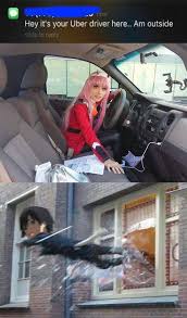 I M Not Getting Out Of The Car Animemes Anime Memes Funny Anime Funny Naruto Funny