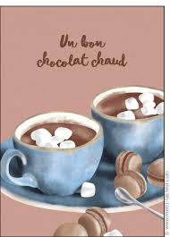 Envoyez Une Carte De Novembre Par La Poste En Quelques Cliques Depuis Votre Ordinateur Sans Bouger De Chez Vous Dessin Chocolat Chocolat Chaud Chocolat
