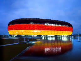 Allianz arena fc bayern munich ii bundesliga uefa champions league transparent png is a 2173x2173 png image with a transparent background. The Allianz Arena Showcases Energy Efficient Led Light Show