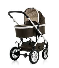 Lionelo emma buggy klein zusammenklappbar kinderwagen mit liegeposition grün. Moon Kombikinderwagen Nuova Mit Alu Wanne Brown Melange Kidsroom De