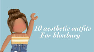 Ill be posting clothing codes for babies (including hair and accessories!!) 10 Aesthetic Outfits For Bloxburg Part 2 Youtube