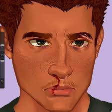 finally posting some good art yippee!!! once again showing off my ocs jesse  and dusty i love them very much <3 i based this photo off a tiktok of a  couple i