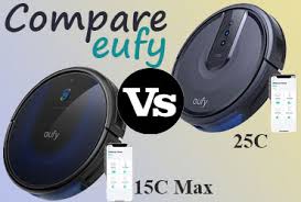 Eufy Robot Vacuum Comparison Eufy 15c Max Vs 25c Review