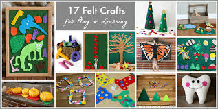 ‪17 DIY Felt Crafts for Play and Learning - Buggy and Buddy‬‏