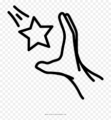 Find more coloring pages online for kids and adults of . Falling Star Coloring Page O Dezenho De Uma Estrela Cadente Hd Png Download Vhv