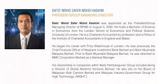 Bank pembangunan malaysia berhad (bpmb) is wholly owned by the malaysian government through the minister of finance inc. Rasuah Rm8 Juta Dato Zafer Bekas Presiden Bank Pembangunan Ditahan Sprm