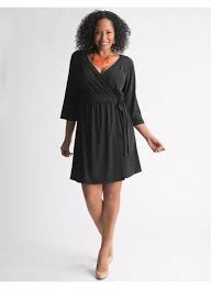 Lane Bryant Wrap Dress Women S Plus Size Black Size 22 24 Dresses High Fashion Dresses Plus Size Outfits