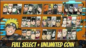 Download naruto senki full character 2019 / update link. Game Naruto Senki Xros War Android Full Select Unlimited Coins Naruto War Games