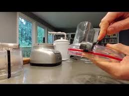 10use white vinegar to remove the tough grime. How To Kitchenaid Food Processor Lid And Handle Disassembly And Cleaning Youtube