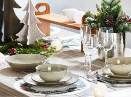 Dimpled Dinner Setting And A Natural Christmas Summer Setting Kmart Australian Style Table Decorations Decor Natural Christmas