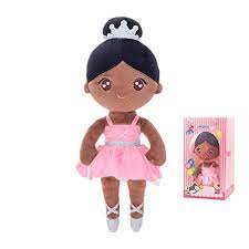 Conzy Stuffed Baby Doll Gifts For Girl Super Soft Buddy Cuddly Baby Girl Toy Gifts Wtih Gift Bag 13 Inches In Standing Ballet Girl Walmart Com