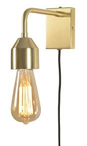 Auch diese modelle müssen alle notwendigen vorschriften erfüllen und sich durch eine möglichst robuste bauweise auszeichnen. Mobel Wohnaccessoires E27 Mit Stecker Und Schalter Its About Romi Brisbane Wandlampe Mit Schwenkarm Kuche Haushalt Wohnen Fade Ie