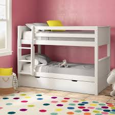 Order) 1 yrs dongguan dingzhi furniture co., ltd. Isabelle Low Twin Over Twin Bunk Bed With Trundle Bunk Bed With Trundle Twin Bunk Beds Bunk Beds