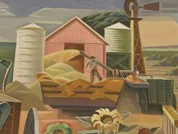Windmill Barn Silo Cistern Detail From Texas Farm Elgin Tx By Julius Woeltz 1940 Office Mural Murals Street Art Mural