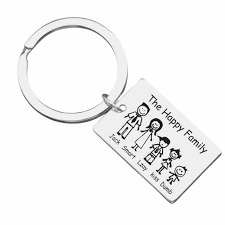 Apercevoir la photo de son. Porte Cle Famille 3cm Personnalise 3 Couleurs Bijoux Accessoires Personnalisable Porte Cle Personnalise Boutique En Ligne De Montres Bijoux Et Accessoires Pour Hommes Femmes