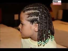 It's also the best hairstyle for kids with just be careful not to braid her hair too tight when installing this hairstyle. Kids Cornrow Styles Short Hair Hair Style Kids