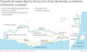 / ﻿ 38.79306°n 9.17278°w ﻿ / 38.79306; Metro Ligeiro De Superficie Vai Avancar E Ligar Lisboa A Oeiras E A Loures Transportes Publico