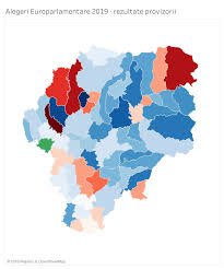 Rezultate alegeri europarlamentare 2019 pe judete. Exclusiv Harta Votului In BistriÈ›a NÄƒsÄƒud Rezultate ParÈ›iale Bistriteanul Afla Primul