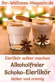 Alkoholfreien Schoko Eierlikor Selber Machen Einfaches Rezept Eierlikor Selber Machen Alkoholfrei Alkoholfreier Likor Selber Machen