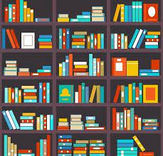 Bookshelf Seamless Background Book Wallpaper Seamless Background Butterfly Wallpaper Backgrounds