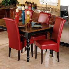 Is the red chair for the home office? Red Faux Leather Parsons Chair Set Of 2 Kirklands