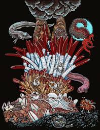 Pacific Hydrothermal Vent By Nocturnalsea Deviantart Com On Deviantart Deep Sea Creatures Aquatic Art Ocean Inspiration