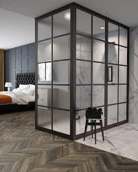 The door or doors can be swung open or shut, with strong hinges attached to the wall allowing full range of motion and redefying the space. Hospitality Coastal Shower Doors