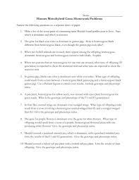 Answer key amoeba sisters monohybrid crosses quizlet : Name Honors Monohybrid Cross Homework Problems Answer The