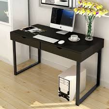 Black Computer Desk Study Table Pc Laptop Workstation Home Office Furniture Wood Workstation Office Ideas Of Workstation Office Workstationo Ikea Feng Shui