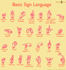 i love charts pleatedjeans basic sign language