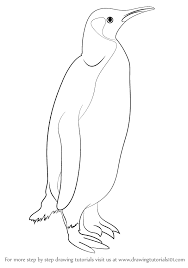 How To Draw A Penguin Drawingtutorials101 Com Drawings Animal Art Projects Animal Silhouette