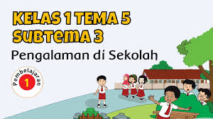 Maybe you would like to learn more about one of these? Bdr Tematik Kelas 1 Tema 5 Subtema 3 Pembelajaran 1 Pengalaman Di Sekolah Youtube