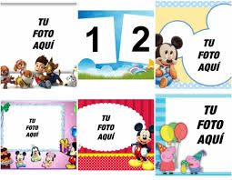Marcos decorados para niños : Marcos Para Fotos Infantiles Fotoefectos
