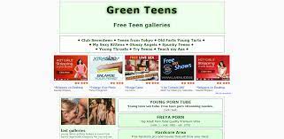 Green teen porn
