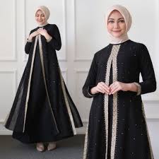 Baju kombinasi batik dan sifon ini memang sangat unik dan modern. Harga Gamis Sifon Terbaik Dress Muslim Fashion Muslim Agustus 2021 Shopee Indonesia