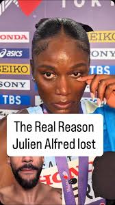 We love you Julien! And the world should be just as sad cause Julien could  have gone with Melissa and they both would have done sub 10.6 minimum. We  could have potentially seen times close to Flojo ...