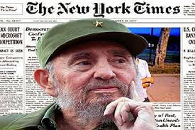The New York Times sottolinea opera del leader cubano Fidel Castro